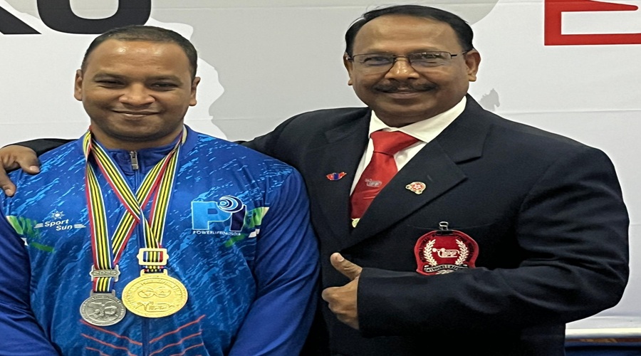 JAIDEEP SAHU WINS GOLD
